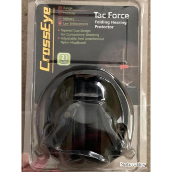 CASQUE ANTI BRUIT Cross Eye PASSIVE NEUF A SAISIR  ball-Trap ect...antibruit, NRR, 21dB,. B