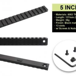 Rail tactique M Lok - - 5"