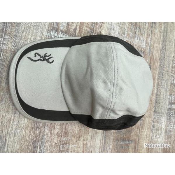 CASQUETTE BROWNING BLANC/NOIR