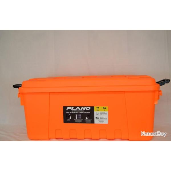 Caisse de rangement Plano 64L - orange 76 x 36 x 32 cm - PROMOTION