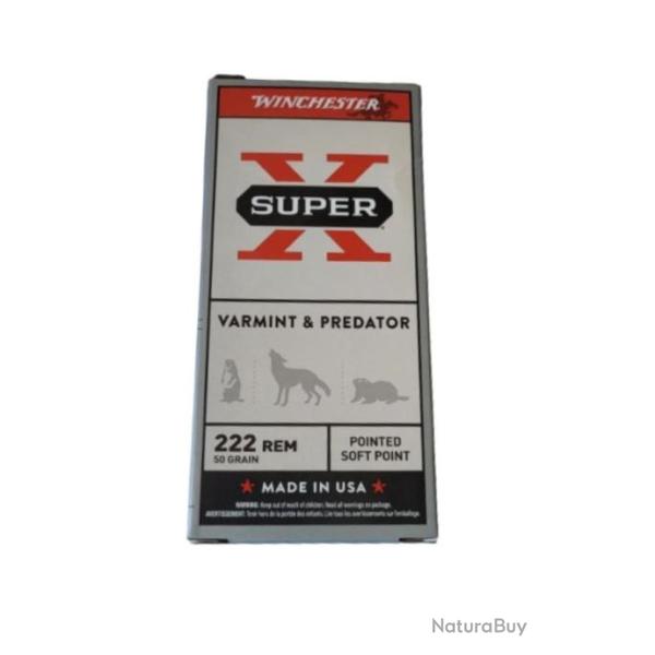 Cartouches 222 Rem Power Point - 50 Gr