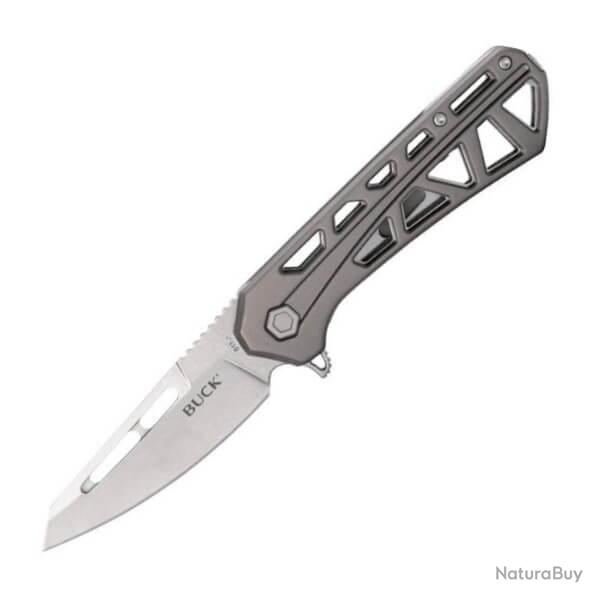 BU0811GYS Couteau pliant tactique Buck Trace OPS gris