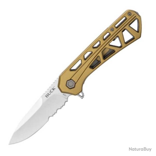 BU0812BRX Couteau pliant EDC Buck Trace bronze