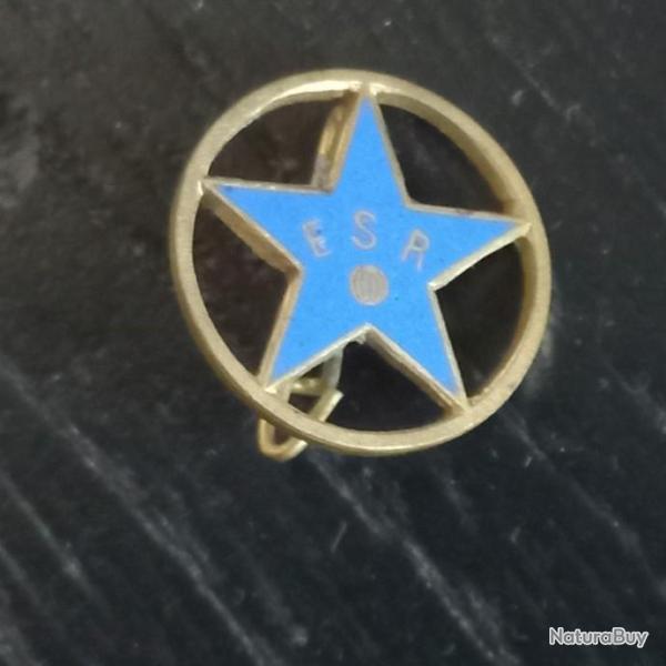 ancien insigne militaire   " E  S  R "