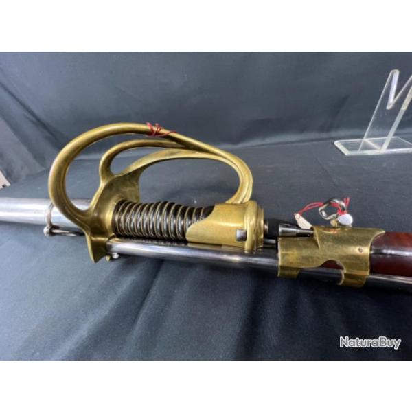 MOUSQUETON EXP�RIMENTAL ARCELIN calibre 11mm AVEC SON SABRE LANCE 2eme s�rie photos