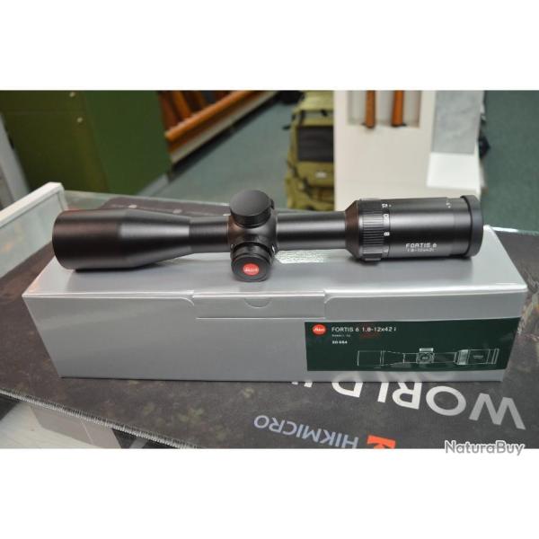 NOUVELLE LUNETTE LEICA FORTIS 6 EN 1.8-12X42 RETICULE 4AI A COLLIERS NEUVE