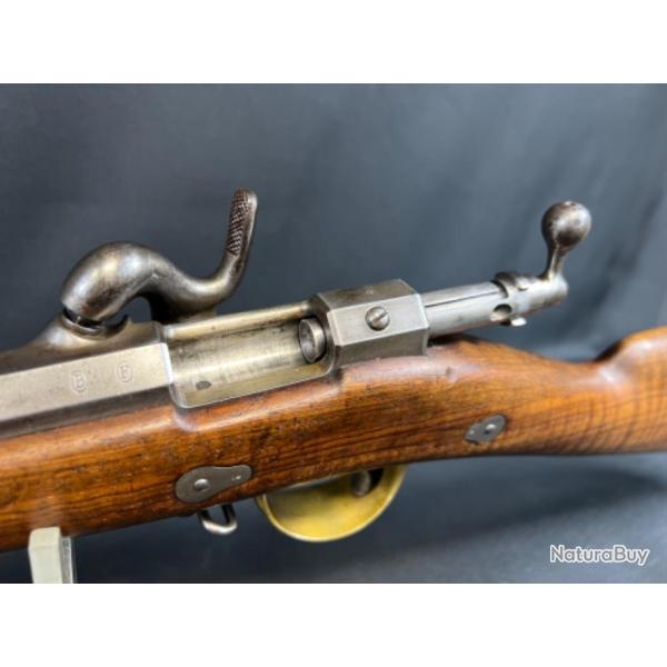 FUSIL CHASSEPOT 1858 calibre 11mm avec sabre-lance 1862 2eme s�rie photo