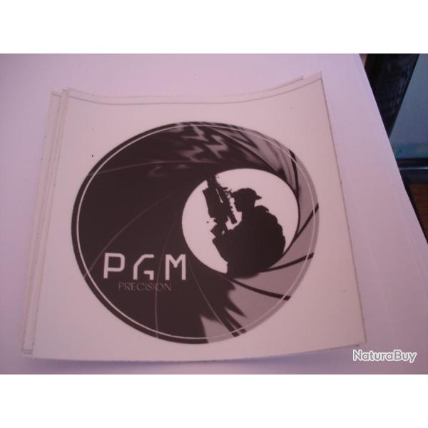 autocollant sniper pgm