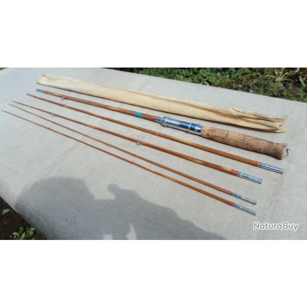 canne  modulable en  bambou refendue ( excellent �tats )