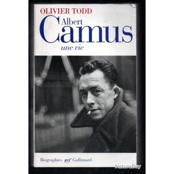 albert camus une vie d'olivier todd biographie