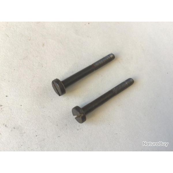 VENDU PAR LE-CUIRASSIER PAIRE DE VIS MAINTIENT BOIS/ CANON DE CARABINE EL GAMO MOD�LE DAVID DS 4,5
