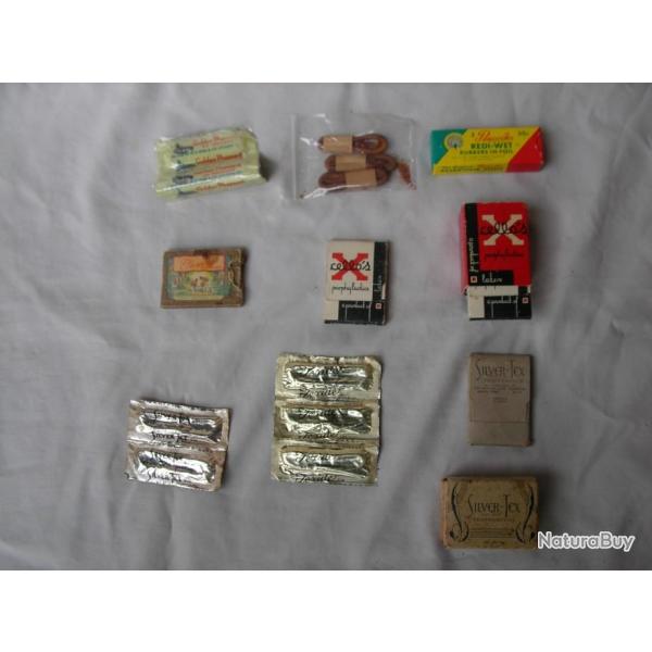 WW2 US LOT DE 26 PRESERVATIFS AM�RICAINS MILITAIRES/CIVILES R�F�RENC�S " G.I. " RARE
