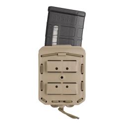 Porte-chargeur double Bungy 8BL tan pour .308/7,62 mm
