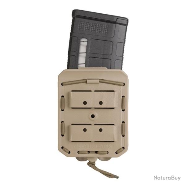 Porte-chargeur double Bungy 8BL tan pour .308/7,62 mm