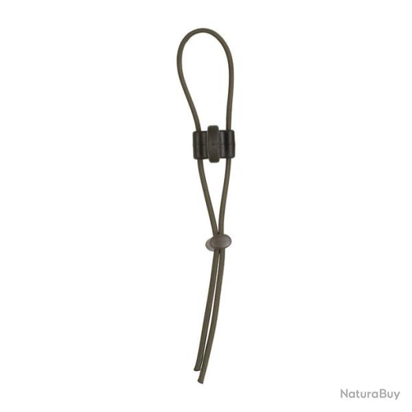Elastique de serrage embout antidrapant vert olive pour porte-chargeur Bungy