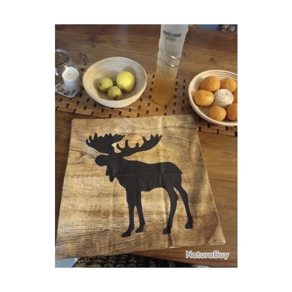 4 Housse de coussin lot de 4  juste de coussin 45x45cm Motif au choix. C