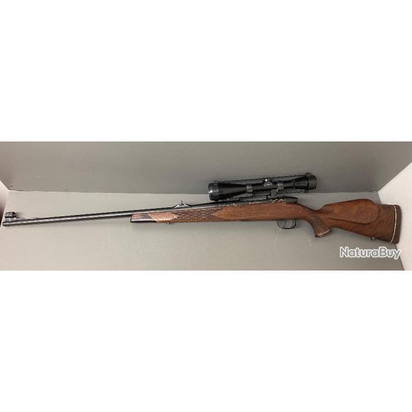 Carabine WEATHERBY MARK V calibre 240 WEATHERBY Magnum avec lunette L�opold 6x42 vintage