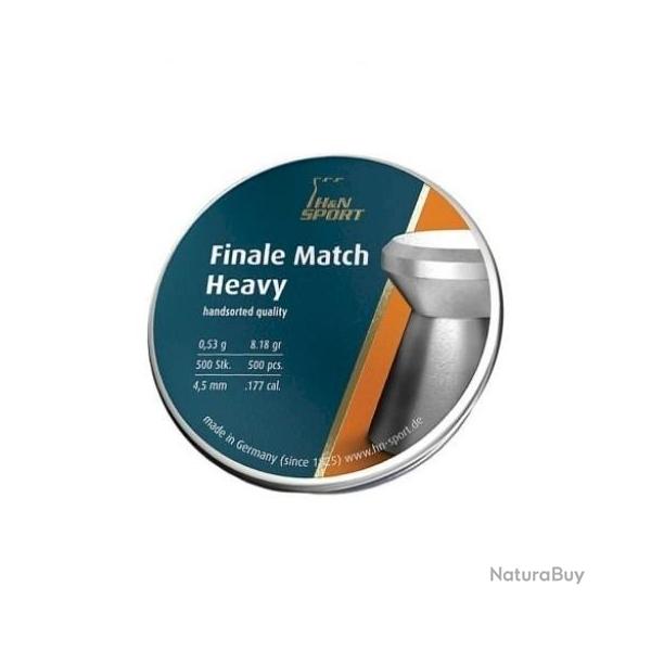 Plombs H&N Finale Match Heavy (Rifle) cal.4.5 0.53g PAR 500