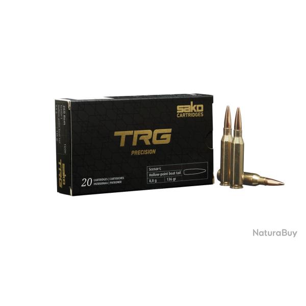 CARTOUCHES SAKO TRG PRECISION 6,5 Creedmoor 136 GR/ 8,8 G HPBT