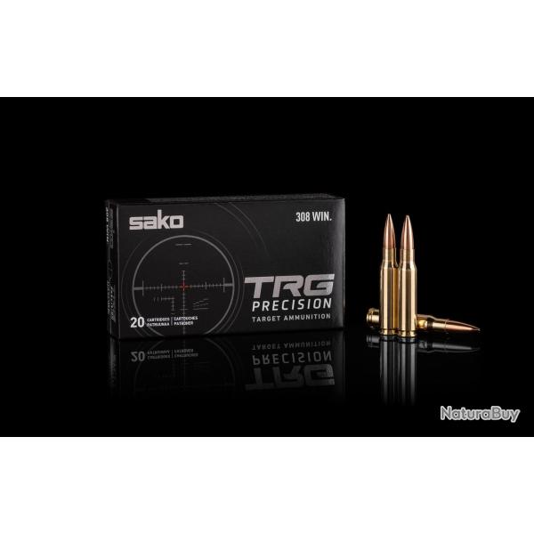 CARTOUCHES SAKO TRG PRECISION 6,5 Creedmoor 140 GR/ 9,1 G HPBT