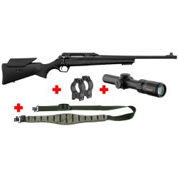 Pack carabine de chasse MONZA Cal.308 lunette Microdot battue