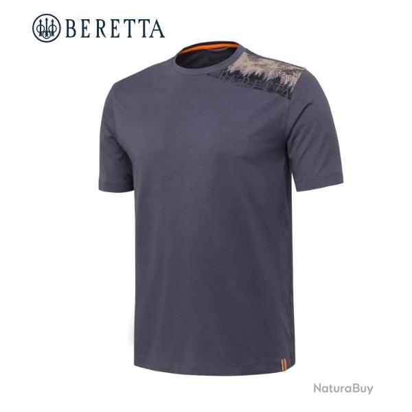 TEE-SHIRT BERETTA "PINE SHOULDER" GRIS T3XL
