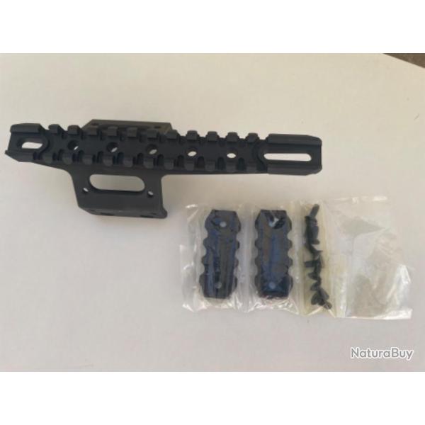 Set Front rail Noir pour T-10 AAC