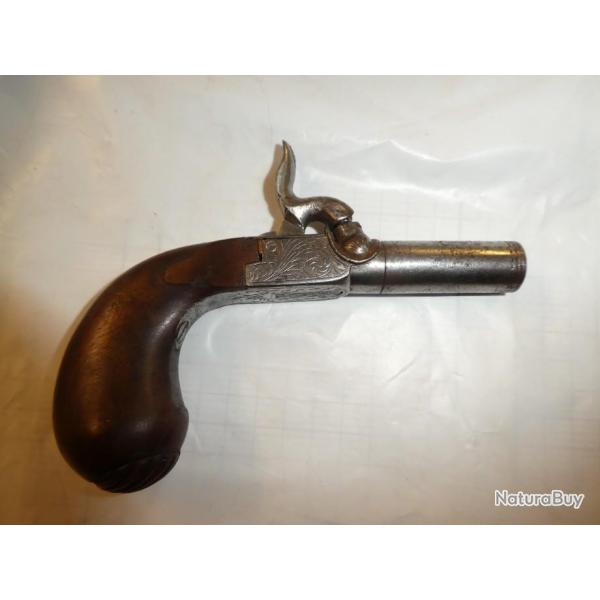 pistolet a percussion dit "de chapeau"