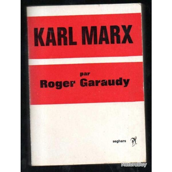 karl marx par roger garaudy