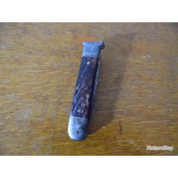 VIEUX COUTEAU CRAN D ARRET DE CHASSE