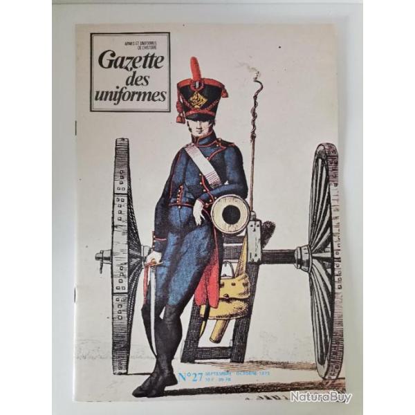 Ouvrage La Gazette des Uniformes no 27