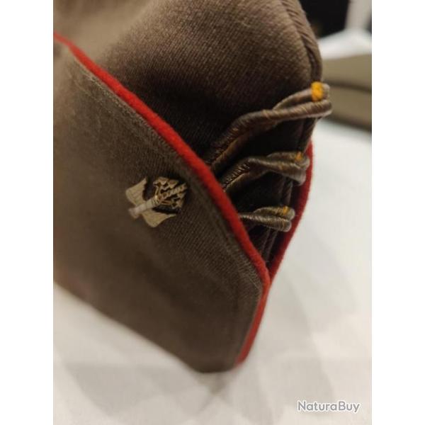 Calot de capitaine d artillerie d'etat major ww2