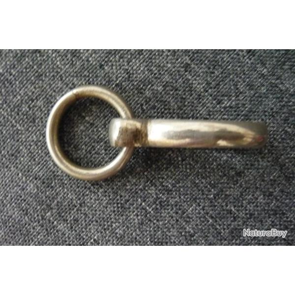 BRACELET ET ANNEAU DE BELIERE POUR SABRE OU EPEE EN ACIER