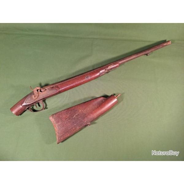 Rare fusil de chasse � Systh�me XVIIIe.modifi� XIXe.
