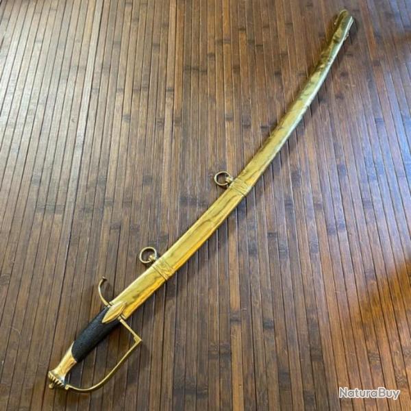 SABRE D'OFFICIER DE CAVALERIE L�G�RE LAME GRAV�E DE SOLINGEN �POQUE CONSULAT