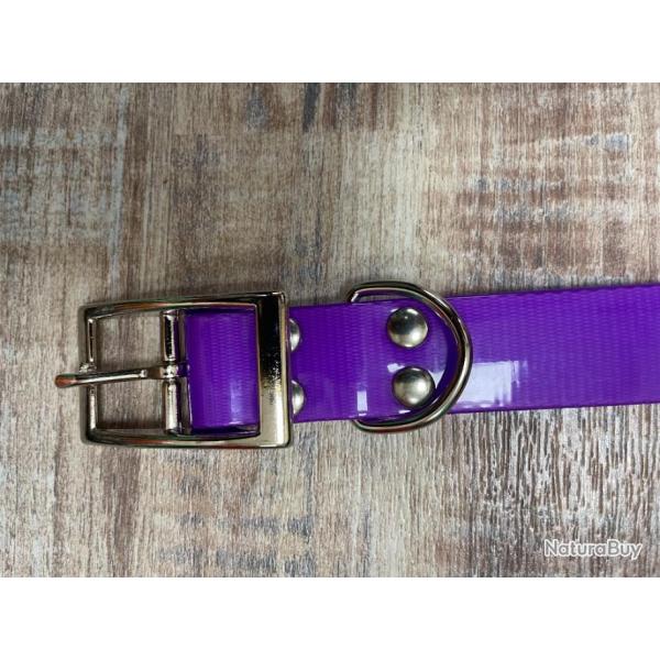 COLLIER  POUR CHIEN VIOLET