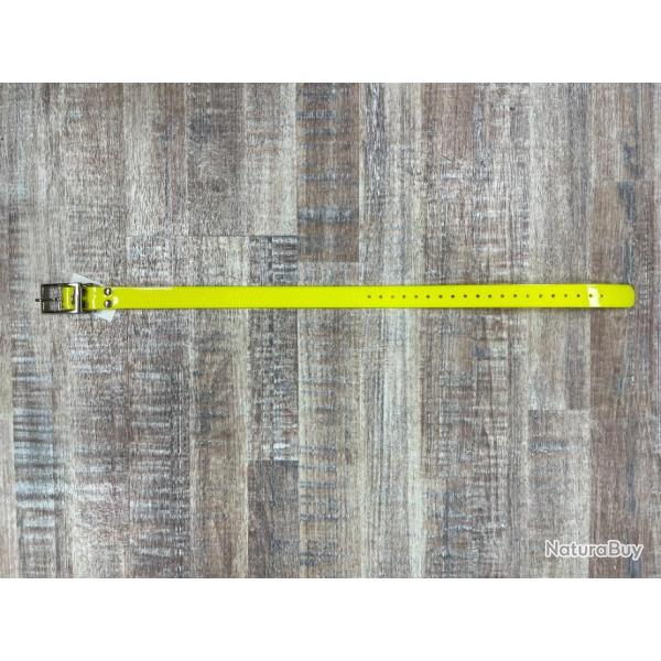 COLLIER  POUR CHIEN JAUNE