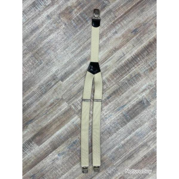 BRETELLE PANTALON  AVEC SA MACHOIRE EN FER BLANC