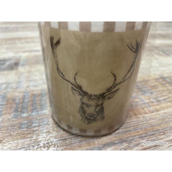 BOUGIE PETIT MODEL DECORT TETE DE CERF