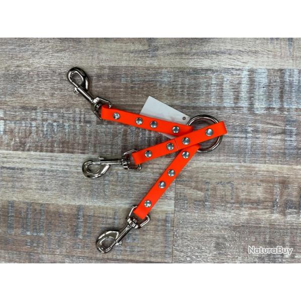 TRIPLEUR BIOTHANE 3 CHIENS