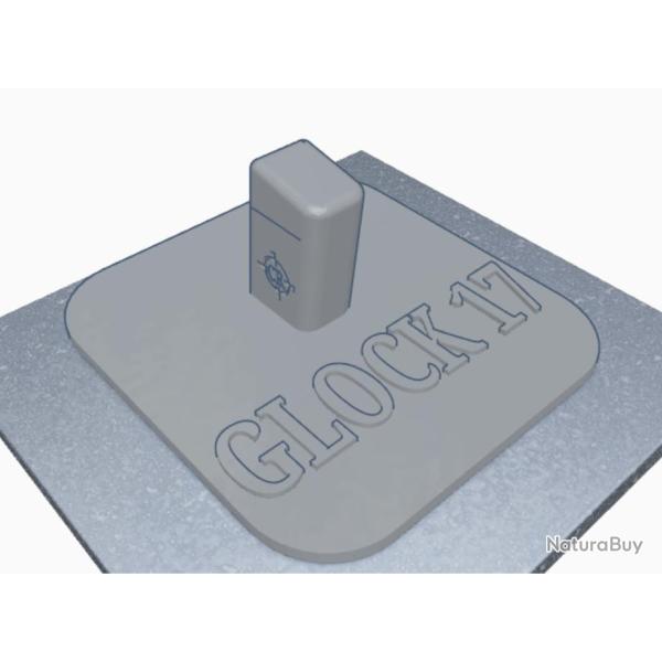 Support pr�sentoir GLOCK 17