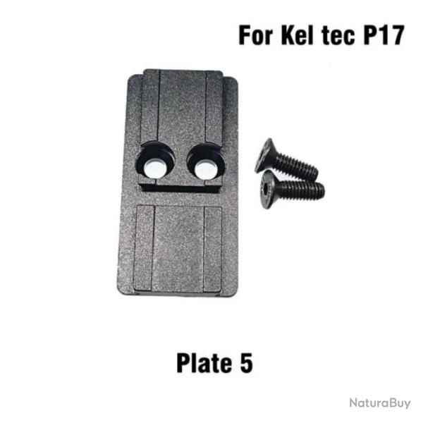 Embase montage pour point rouge KEL-TEC P17 - Modle 5
