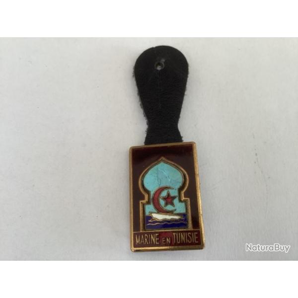 insigne m�tallique de la Marine en Tunisie  - ann�es 1950