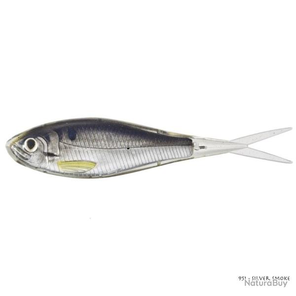 Leurre Souple Live Target Skip Shad 11cm 951 Silver Smoke