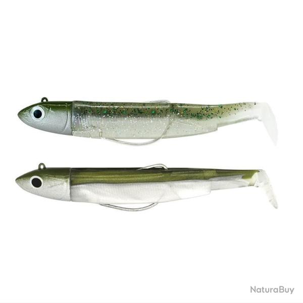Double Combo Fiiish Black Minnow 90 Offshore 10g Khaki + Ghost Minnow