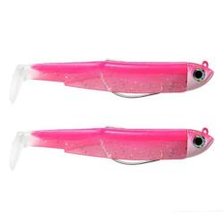 Double Combo Fiiish Black Minnow Shore 120 12g Fluo Pink