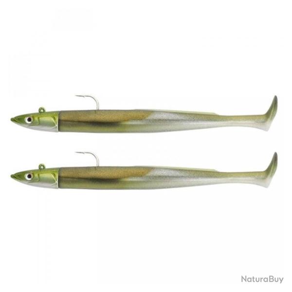 Double Combo Fiiish Crazy Paddle Tail Offshore 120 15g Khaki