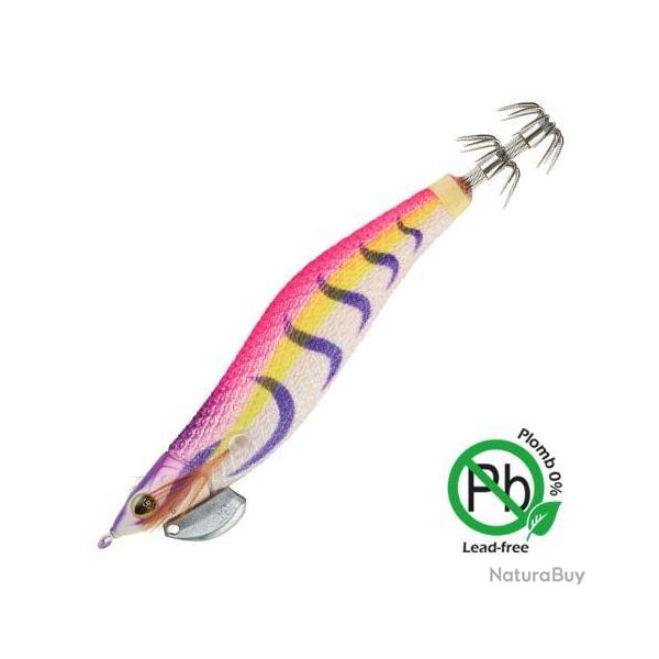 Turlutte Sakura Stingray Dart 2.5 9,6g 9,6g SD5 - Pink Back Stripped / Base Glow