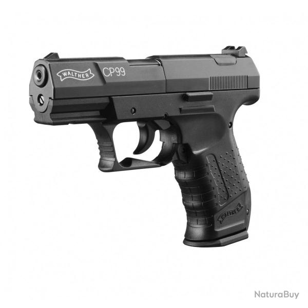 Pistolet � plomb Walther Cp99 Co2 - Cal. 4.5 Bicolore - Noir