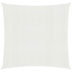 Voile toile d'ombrage parasol 160 g/m&sup2; blanc 4 x 4 m pehd 02_0009027